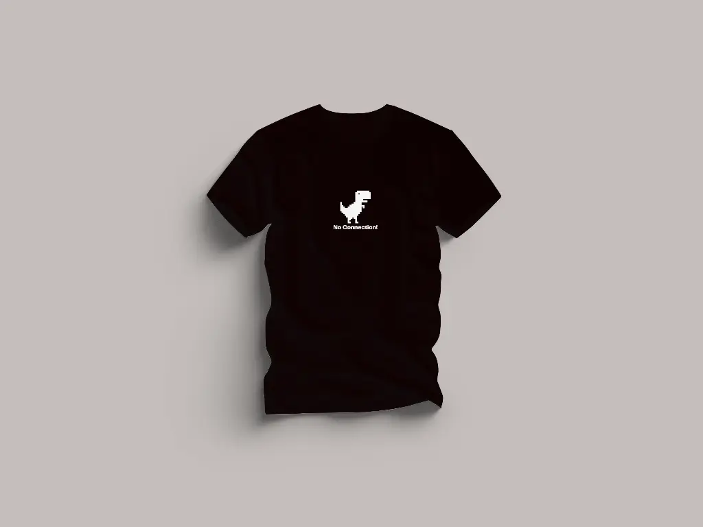 ''Shadow Black Tee''